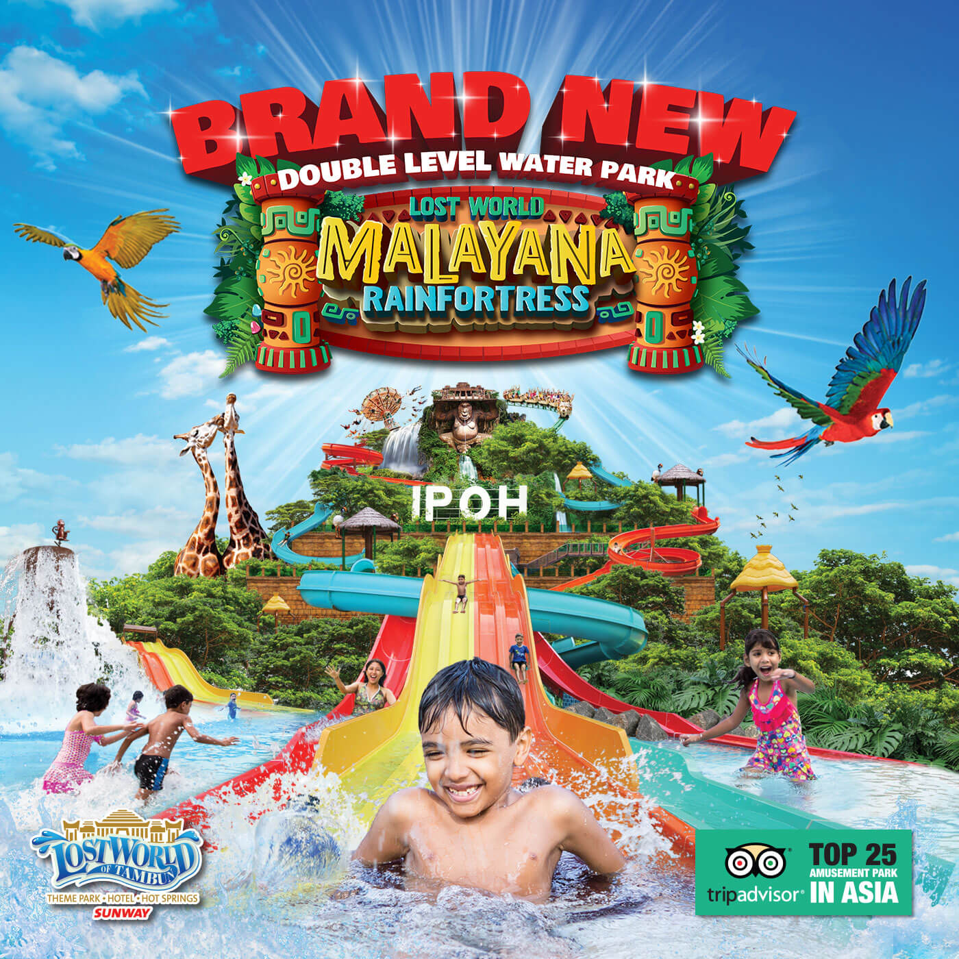 2D1N Sunway Lost World of Tambun Hotel Package with Themed Park Ticket ...