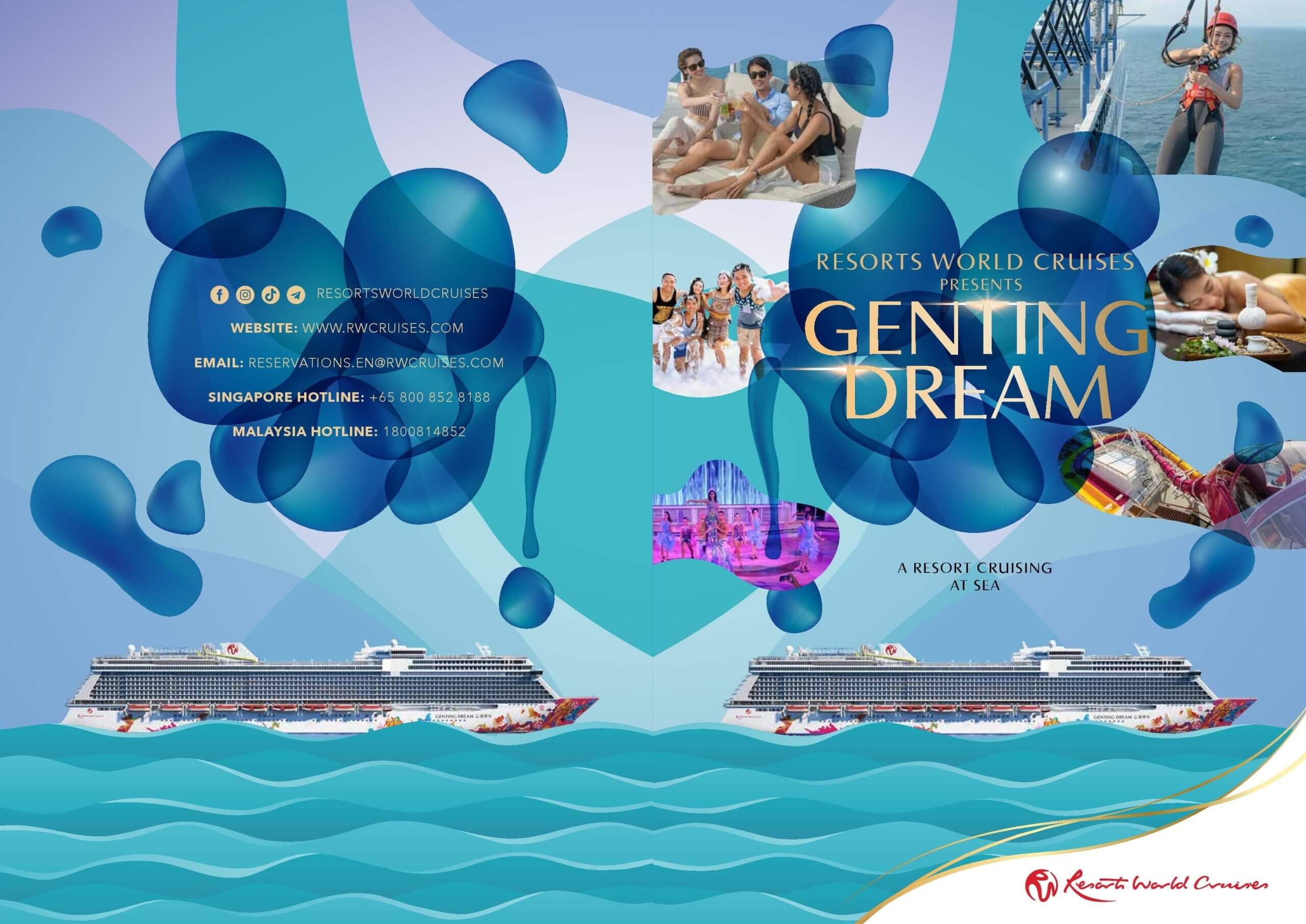 Genting Dream 3 Nights Port Klang Cruise (Mon) By Resorts World Cruises